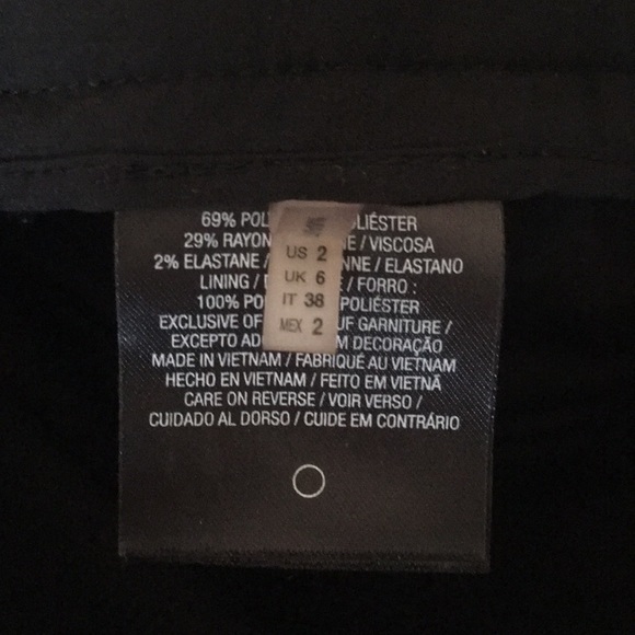 T Tahari amber cropped black pants - Picture 6 of 8